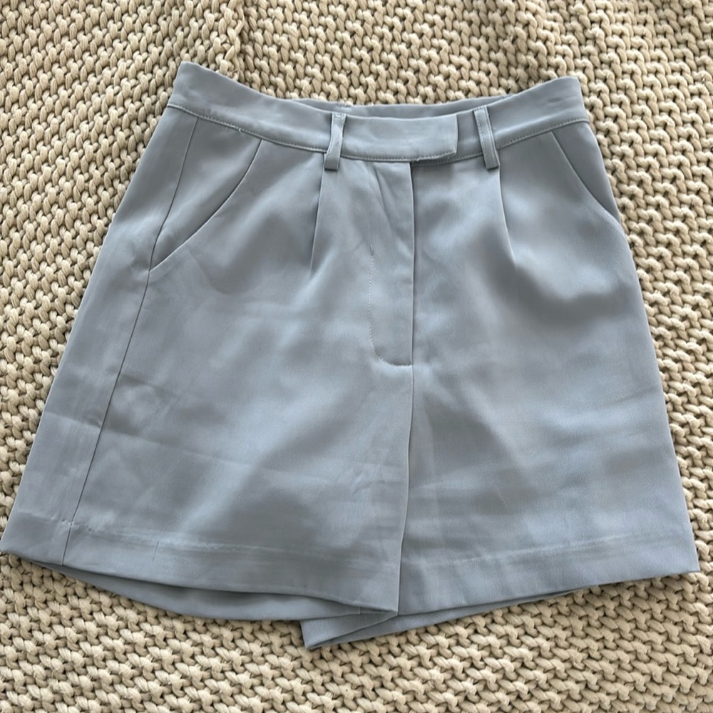 Fore High Waisted Light Blue Shorts Size Small from Bloomingdale’s